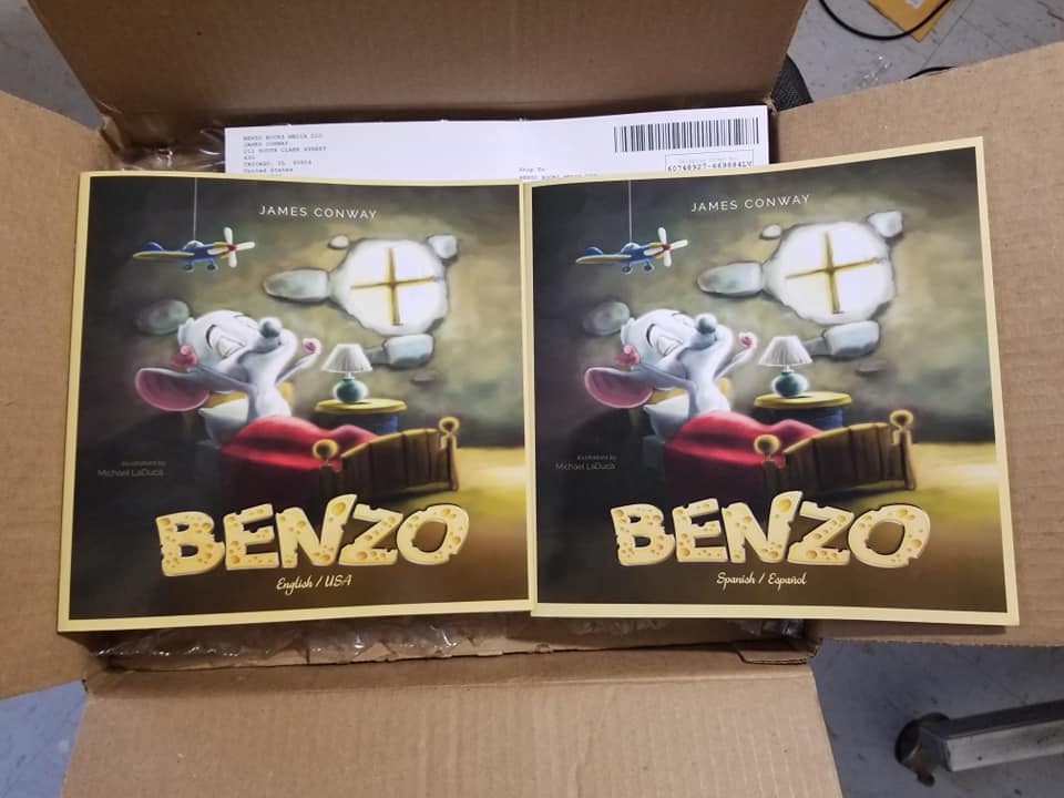 Benzo Children's Book Proofs